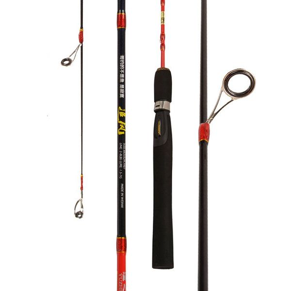 

boat fishing rods catch.u 1.35/1.68/1.8m ul spinning/casting carbon fiber solid fast pole for river stream
