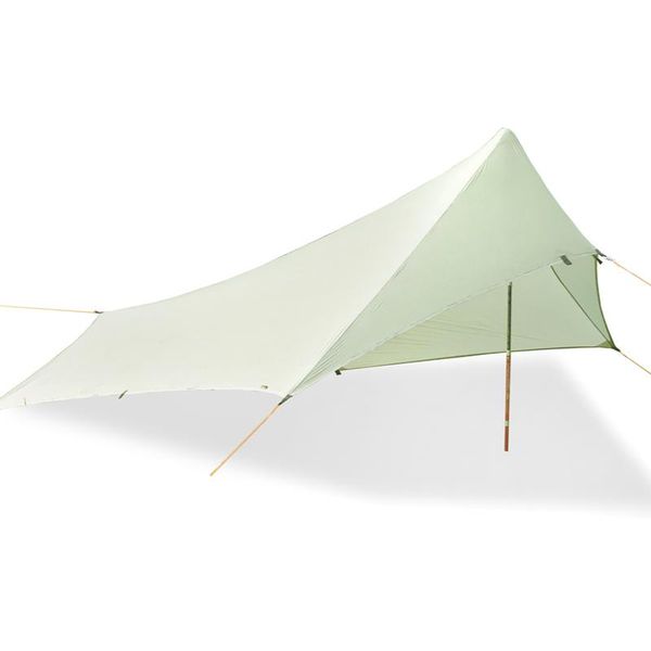 

ultra light camping tent tarp waterproof 20d silicone coating nylon camping shelter canopy rain 1-2 person outdoor hiking