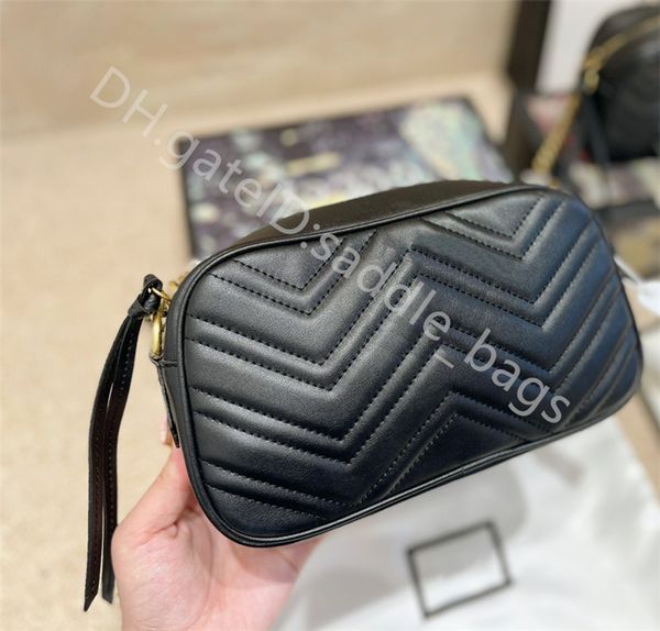 

2023 lady fashion bag stripes shoulder bags handbags cross body women luxury clutch leather flap classic retro all-match simplicity casual f