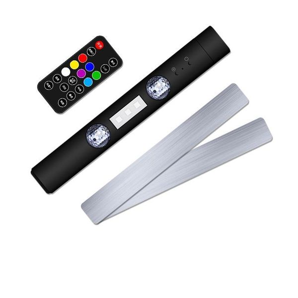 

car atmosphere lights 5 modes ambient lamp with remote multi-color portable decorative light for cars interior&external