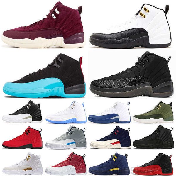 

2021 new jumpman 12 fiba ovo punch game royal 12s mens basketballs shoes black cat 13s chicago taxi dmp women sports sneakers 40-46oi6a