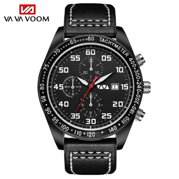 

wristwatches vava voom men's digital dial watches sports army military watch quartz clock relogio masculino, Slivery;brown