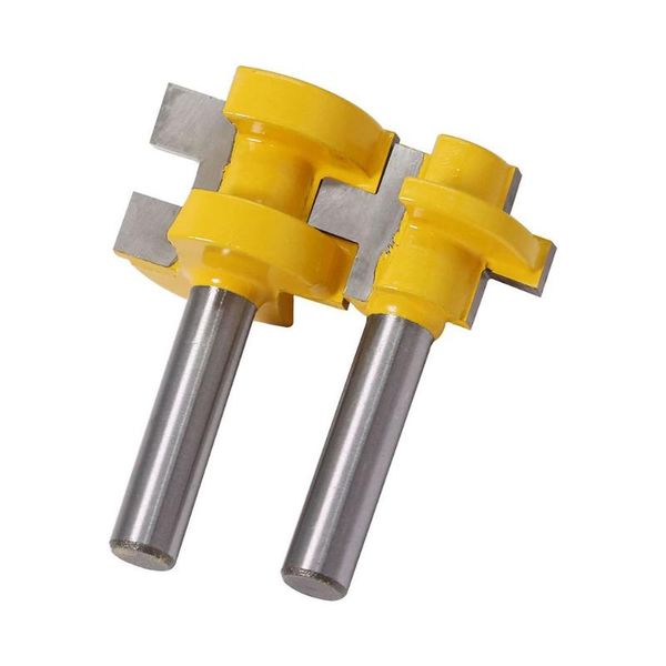 

hand & power tool accessories 8mm shank carving knife square tooth t-slot tenon milling cutter router bits for wood woodworking