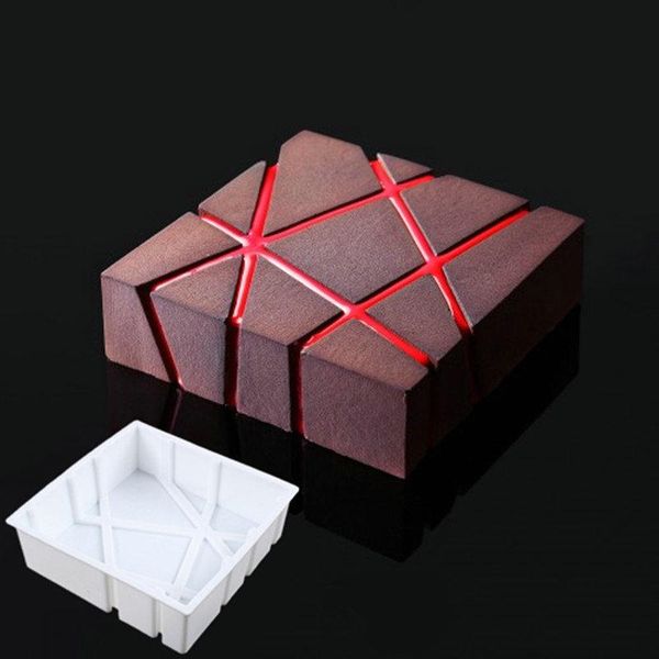 

baking moulds square cake mold chocolate mousse decor tools cakes desserts silicone mould pan bakeware