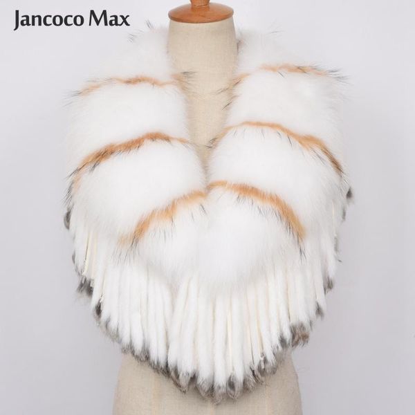 

scarves arrival real fur shawls fashion poncho thick bride winter wedding party s7454, Blue;gray