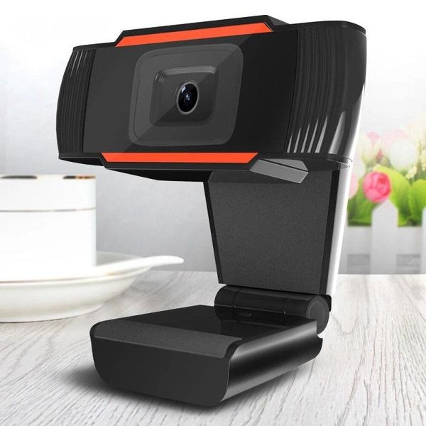 

webcams auto zoom usb camera hd 1080p with mic clip-on pc computer webcam rotate for live broadcast video calling conference work