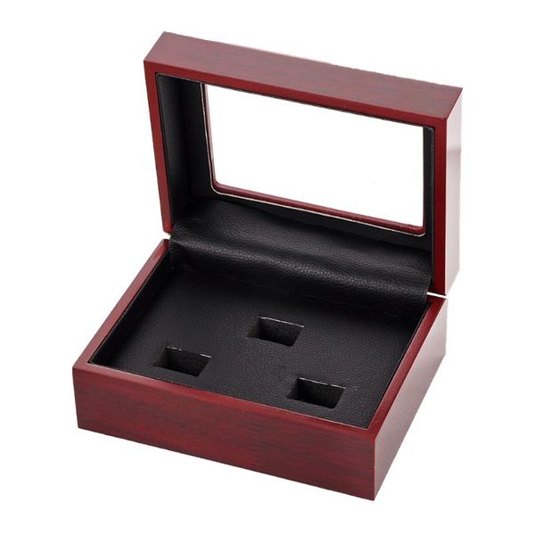 

storage bottles & jars wooden ring box ear jewelry container retro display case organizer for home shop