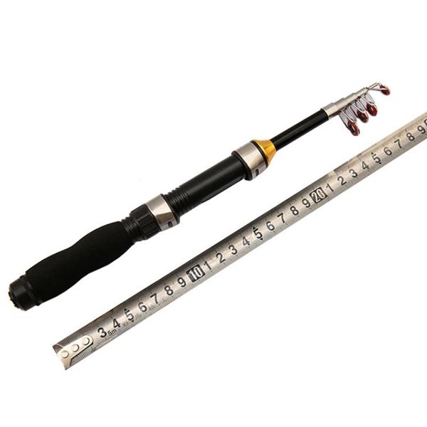 

1.0m 1.2m 1.5m 1.7m 1.9m portable fishing rod glass fiber pole travel sea spinning lighweight boat rods
