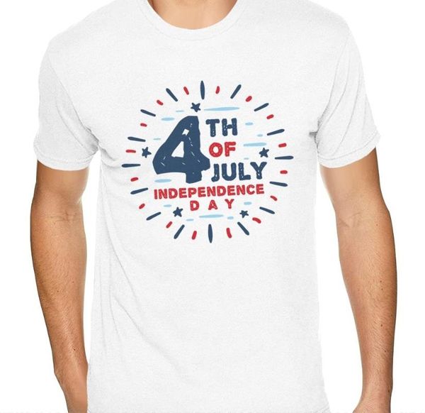 

large and tall independence day 4th of july tee men's streetwear short sleeves mens water printed shirt 90s clothing t-shirts, White;black