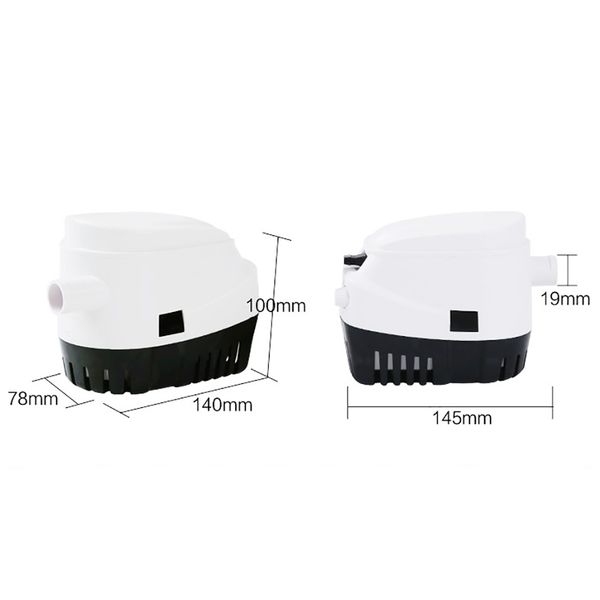 

750gph 12v automatic bilge 1100gph water pump