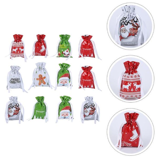

gift wrap 12pcs lovely christmas storage containers wrapping bags pouches