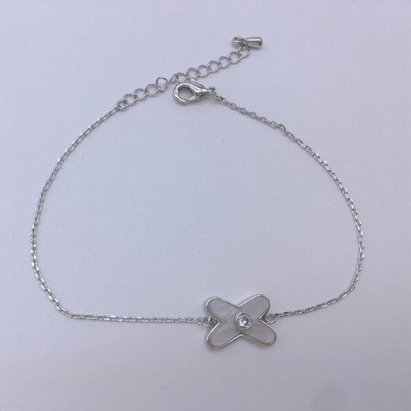 

charm bracelets ladies bracelet simple letter jewelry, Golden;silver