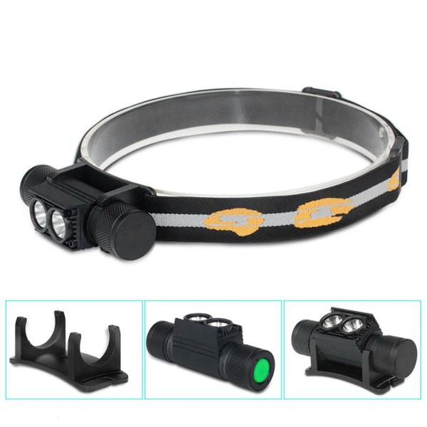 

headlamps t6 d25 led head lamp 18650 battery rechargeable dimmable waterproof headlights 6 modes camping hunting fishing frontal