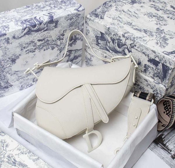

handbags matte saddle bags fashion letter shoulder bag genuine leather messenger designer crossbody gift box