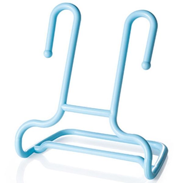 

clothing & wardrobe storage lixf 10pcs/set multi-function shelf drying rack shoe stand hanger shoes hanging organizer-blue
