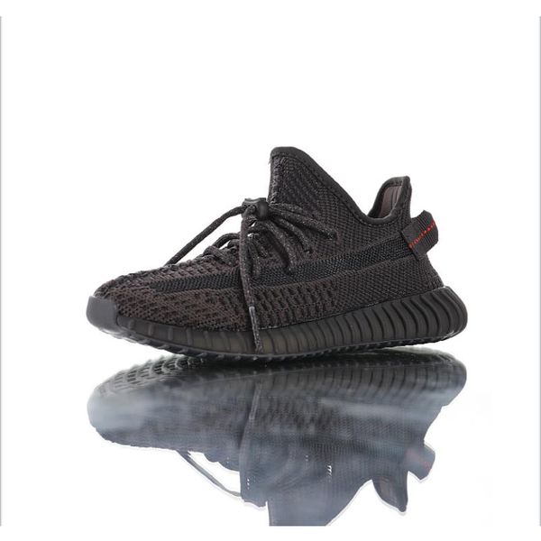 

kids shoes children running sneakers baby tail light earth yecheil black static reflective marsh flax gid glow clay boy & girl sports traine