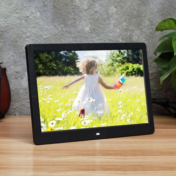 

digital po frames po 10"digital picture frame ips full-view screen 1280*800 clock calendar video player with remote control