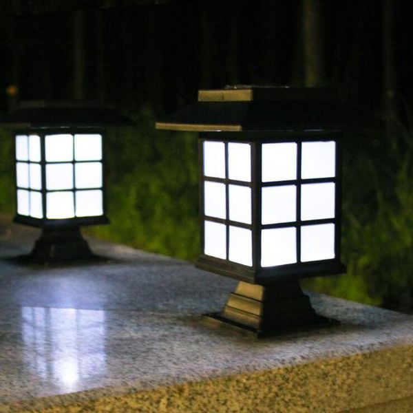 

waterproof outdoor solar lawn lamp garden spotlight pathway landscape retro underground light decor for street lamps