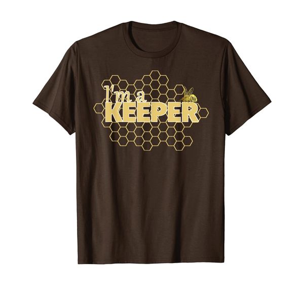 

Bee t shirt I'm a Keeper funny beekeeper tee, Mainly pictures