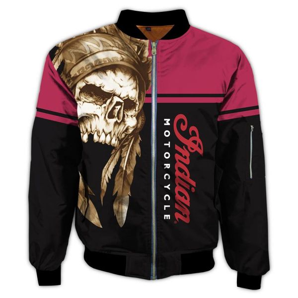 

men's jackets india motorcycle logo jacket 3d printing baseball uniform fashion sportswear oversized bomber flight suit, Black;brown
