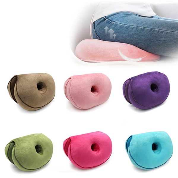 

cushion/decorative pillow multifunctional dual comfort cushion memory foam pelvic women hip lift seat cushions for office pressure relief to