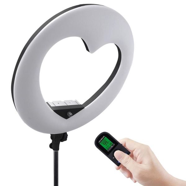 

ring light makeup live fill lamp led selfie heart-shaped youtube po video camera phone remote control flash heads