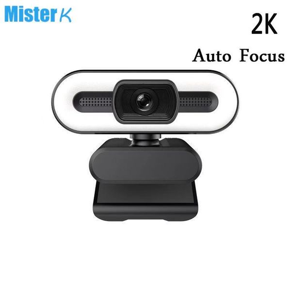 

webcams webcam built in microphone hd with fill light rotatable 4k auto focus lapweb camera pc computer for youtube video