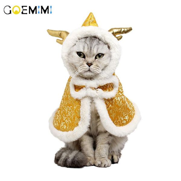 

pet dog cat clothes costume hat scarf suit cloak dress up year christmas mascotas costumes