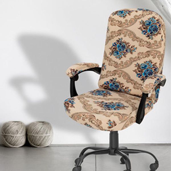 

high stretch chair cover computer seat with arm covers washable wedding
