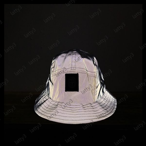 

21ss luxurys designers reflective fisherman's hat dome caps mens hats casquette de fitted sun hat snapbacks visor bonnet fashion plain, Blue;gray