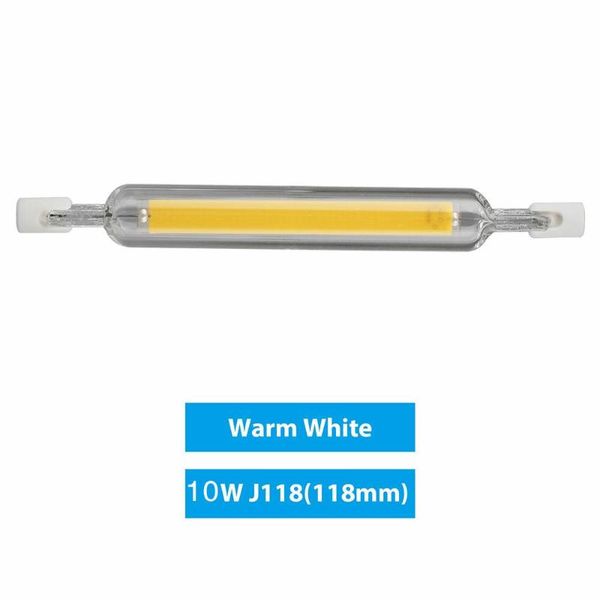 

bulbs replacement bulb floodlight r7s led safety durable environmental protection 110v glass warm white 118mm workshop lighting