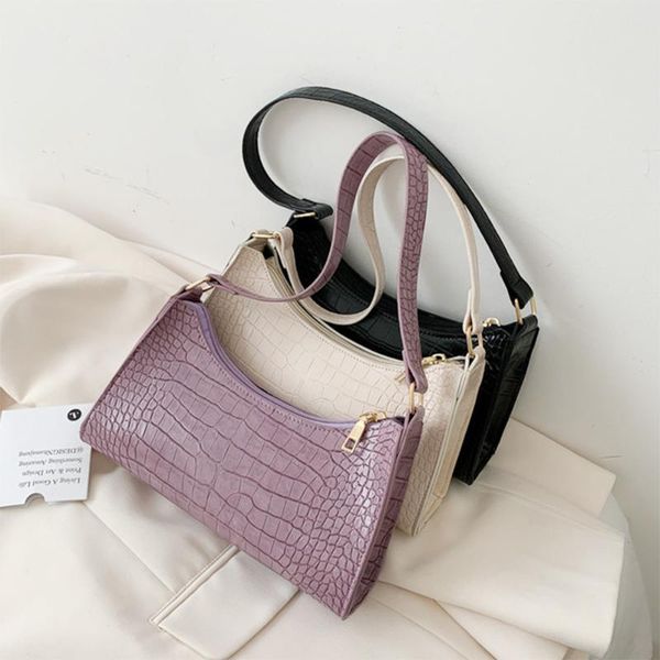 

evening bags messenger handbags retro alligator pattern women shoulder flap pu leather casual solid crossbody for