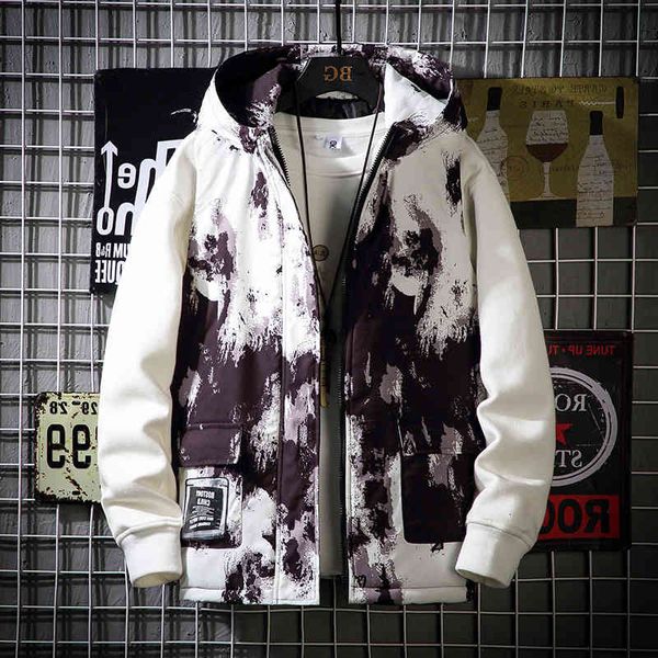 

glacialwhale casual 2021 new body warmer vest mens jacket sleeveless s winter hip hop jackets men printed man waistcoat, Black