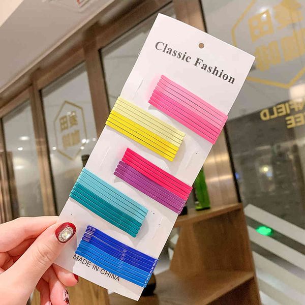 

50p/set girls accessories decorative fashions sweet-colored wavy hair clips for women styling tools 2021, Golden;silver