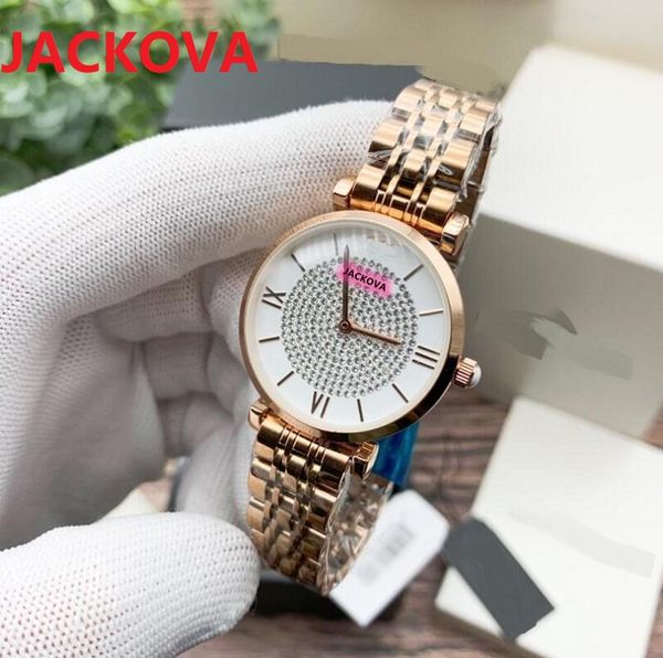 Роскошные женщины Sky Starry Diamonds Мода Часы 32 мм Специальный дизайн Relojes de Marca Mujer Серебряное розовое золото леди платье наручные часы кварцевые часы браслет