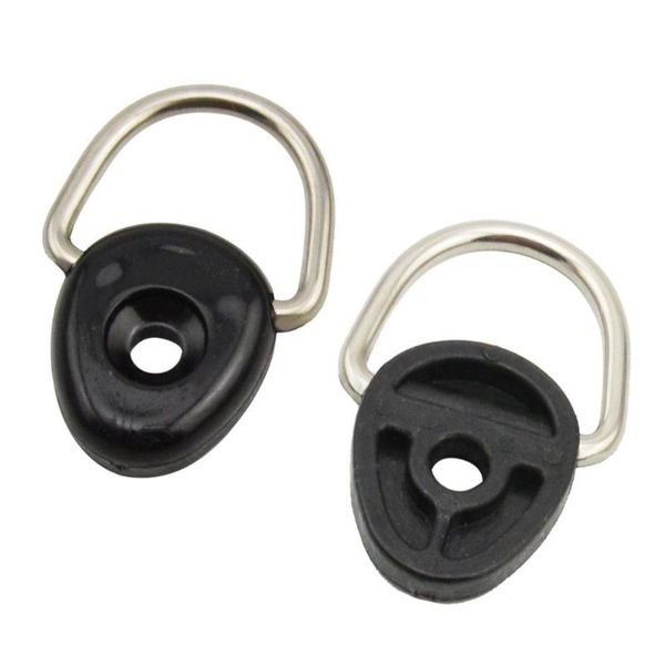 

rafts/inflatable boats 2pcs tie down d ring fishing small accessories pivoting camping modern loop buckle kayak canoe rigging marine water s