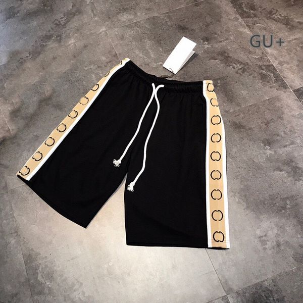 

summer 21 fashion lovers reflective letter ribbon casual loose pants, White;black