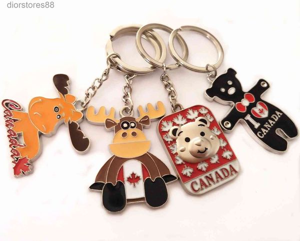 

key chain metal handicraft canada pendant gift, Silver