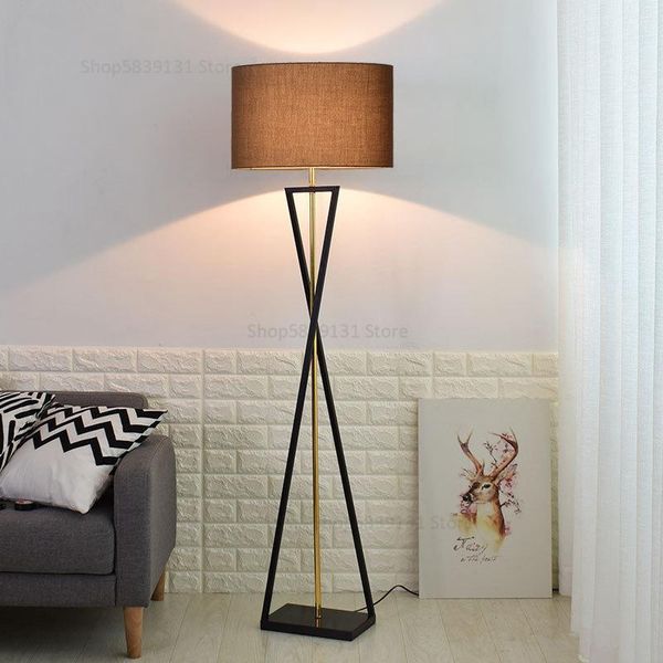 

floor lamps modern lamp living room decoration lights nordic creative sofa vertical table led standing light fixtures e27