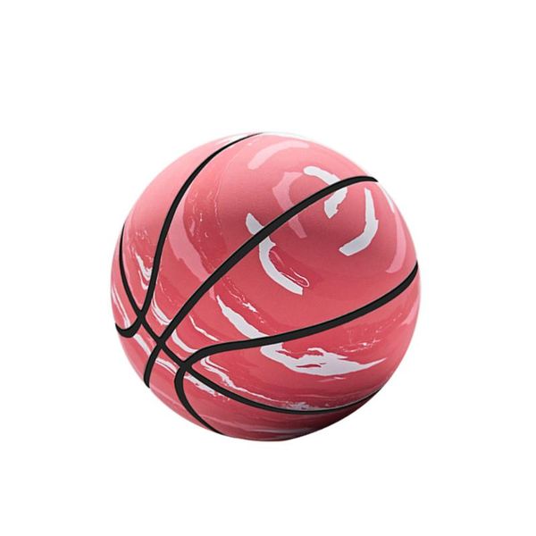 

glossy bouncy deskbasketball mini hollow rubber game for girls boys (red white, 6cm diameter) accessories