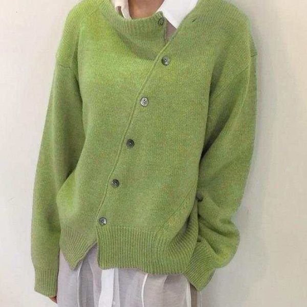 

women's sweaters solid women crocheted cardigan single sweater breasted female jerseys japan and diagonal choreography buckle design la, White;black