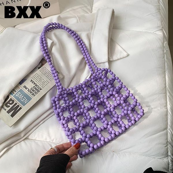 

[bxx] ladies vintage simple hollow out bags women 2021 fashion chain shoulder hand bag lady trend handbags purses cb303 cross body