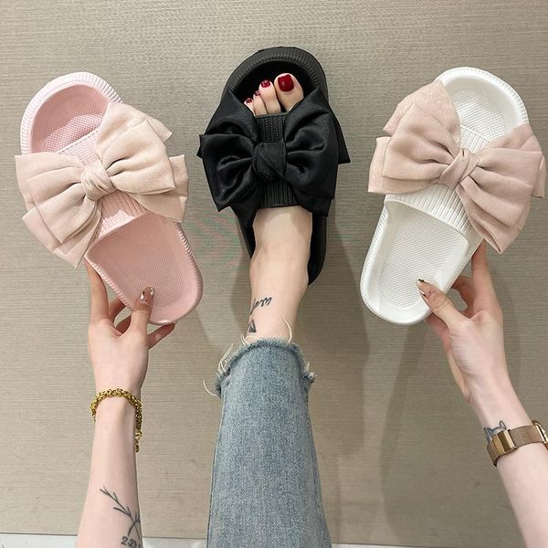 

slippers 2021 summer ladies fashion trend outdoor sandals and, Black