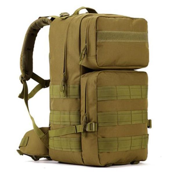 

backpack shoulders male bag military waterproof men 50 l super ultra-large travel camouflage