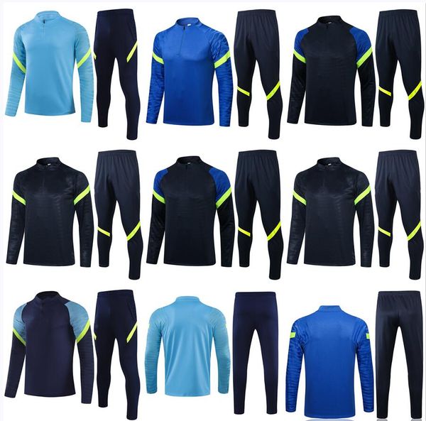 

s-2xl 2021 2022 tottenham men soccer jerseys sets tracksuits sportswear suit jersey 21 22 training uniform polo shirt tracksuit pants long s, Black;yellow