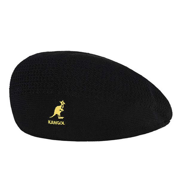 Summer Kangol Kangaroo Flat Top Fisherman Cappello Visor Cappello Basino in tessuto di cotone selvatico uomo e donna Cappello in stoffa top piatto Q9