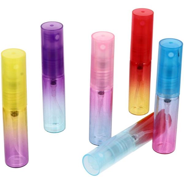 

storage bottles & jars 20pcs 5ml refillable perfume container atomizer glass spray
