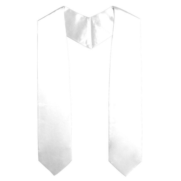 

scarves graduation stole for academic commencement plain choir red white blue honor shawl, Blue;gray