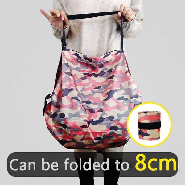 

storage bags 2021 stylish foldable reusable eco-friendly waterproof shopping backpacks tote grocery shoulder cosmetic a bag