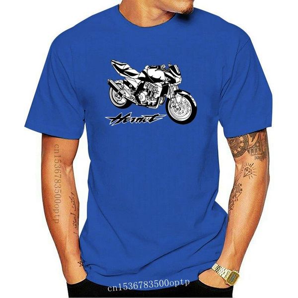 

men's t-shirts 2021 brand clothes slim fit printing fashion t-shirt men clothing hornet 600 motorcycle fans tee shirt, White;black